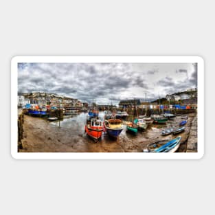 Mevagissey Harbour Sticker